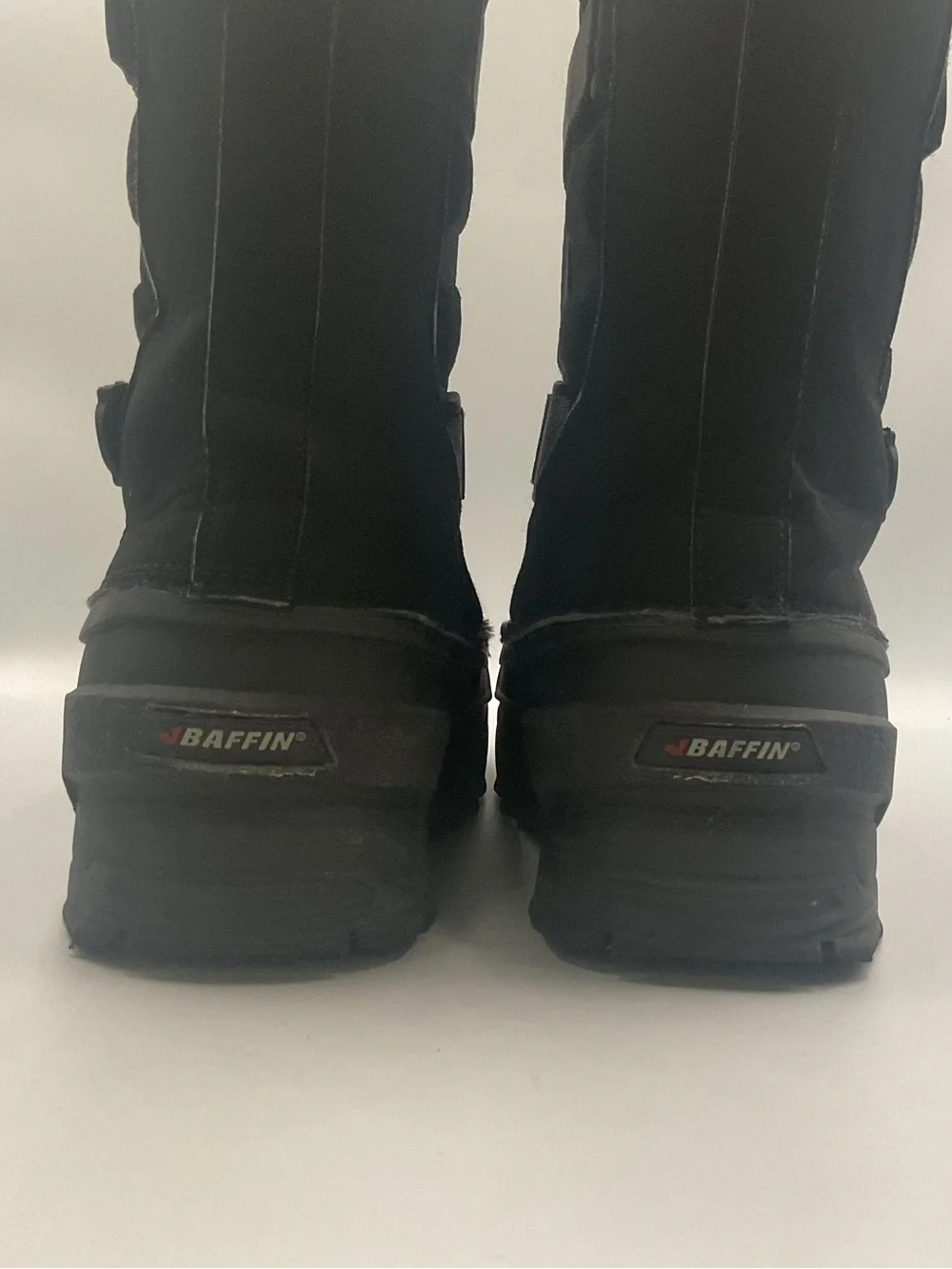 Baffin Young Eiger Youth Size 5 Winter Snow Boots Insulated Black Snowmobiling